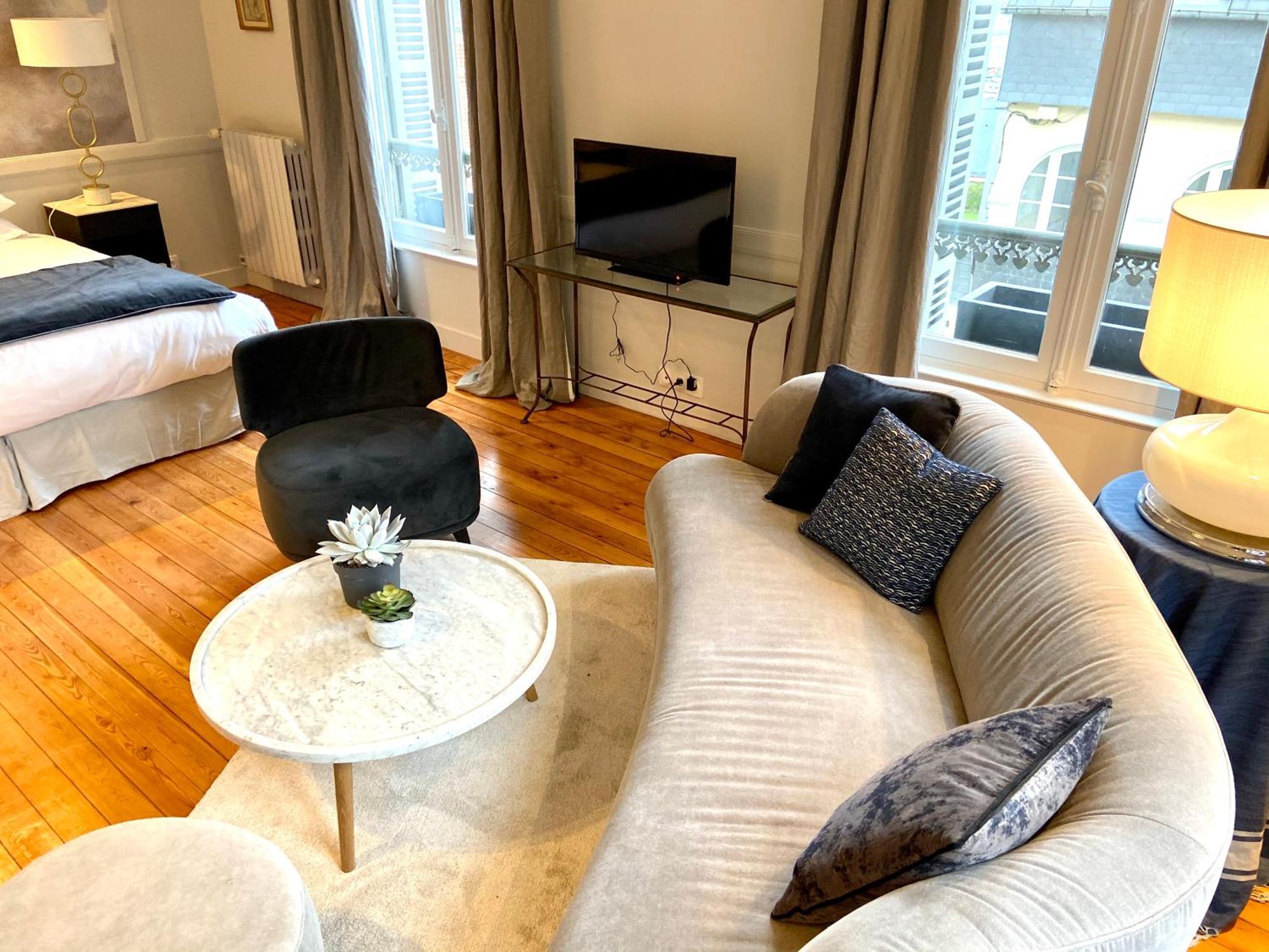 Villa Du Cedre Honfleur Habitación foto